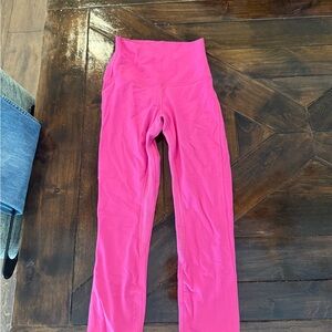 Lululemon Athletica Bright Pink Leggings